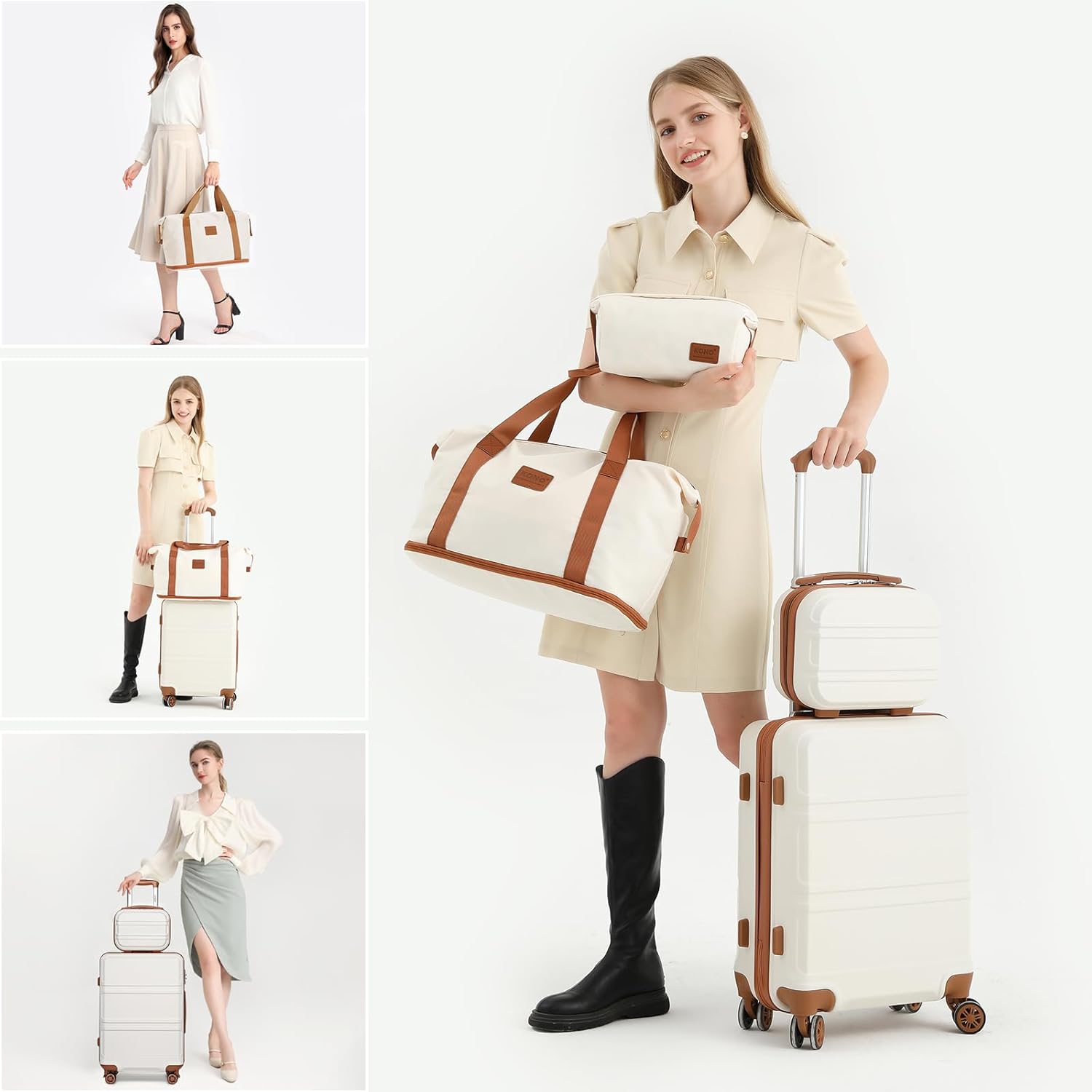 Set de 6 Valises de Voyage Rigide (55/65/74cm)