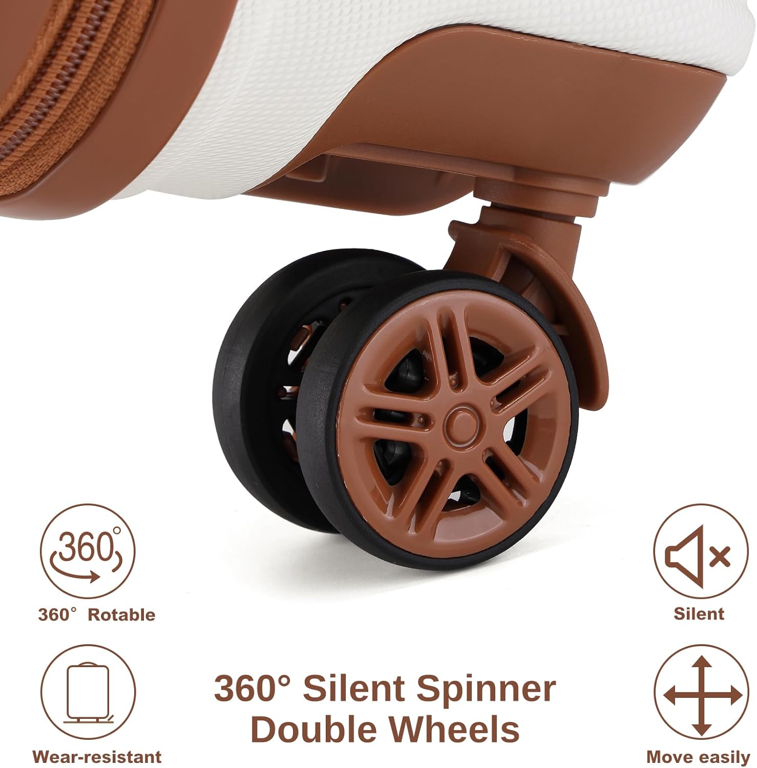 Set de 6 Valises de Voyage Rigide (55/65/74cm)