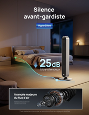 Ventilateur Colonne Intelligent   – Le souffle de la modernité.