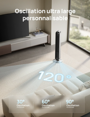 Ventilateur Colonne Intelligent   – Le souffle de la modernité.
