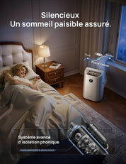 Climatiseur Portable Intelligent 516S – Le confort absolu, maîtrisé.